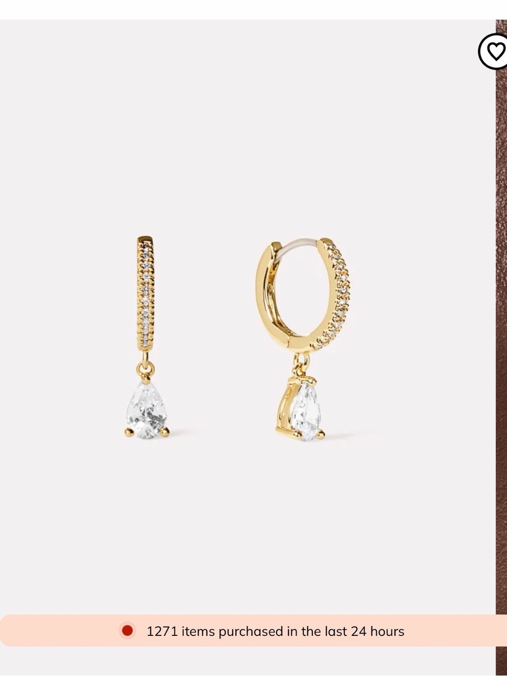 NWT Ana Luisa Elise Earring